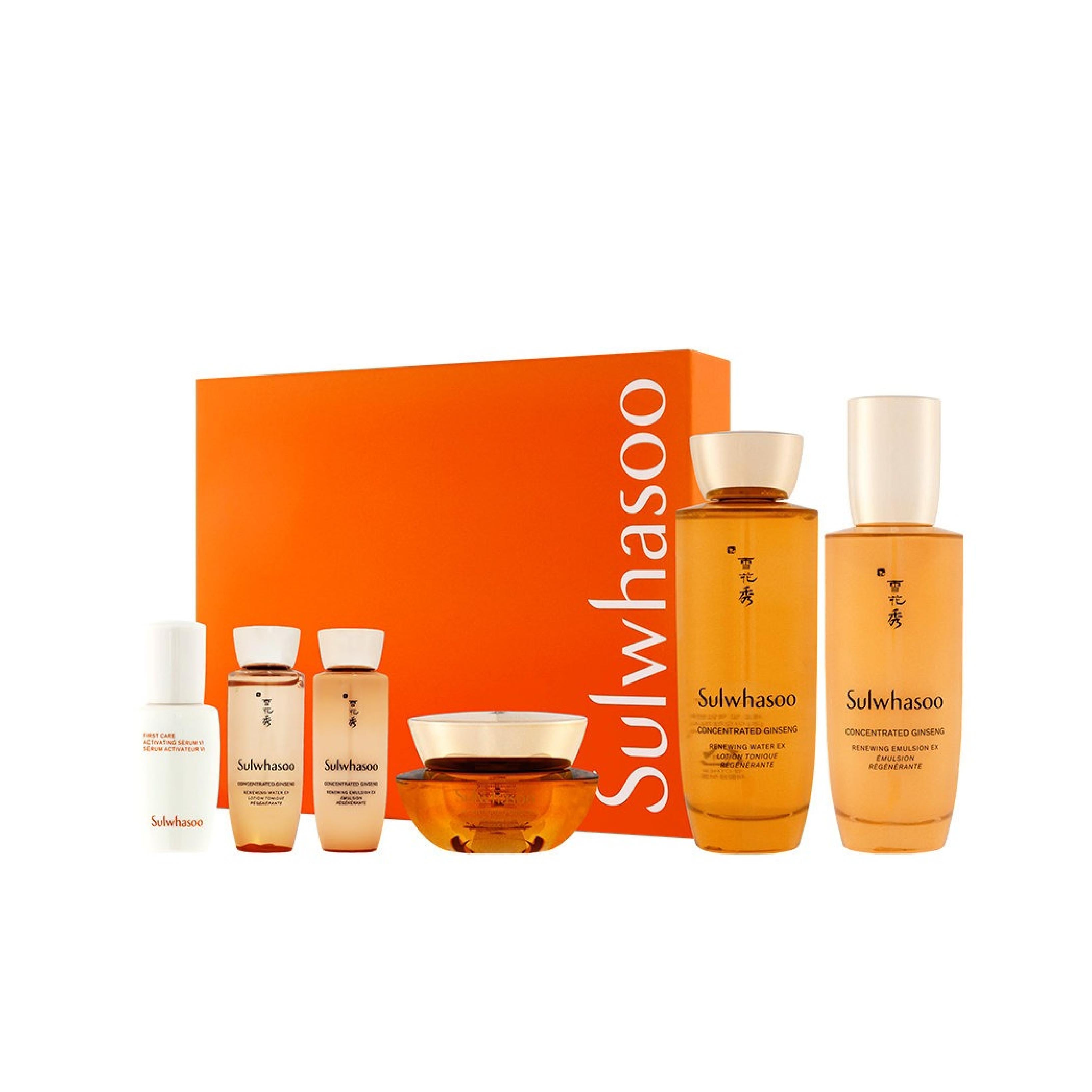 [K-beauty] Sulwhasoo Concentrated Ginseng Daily routine set – Homart Korea 