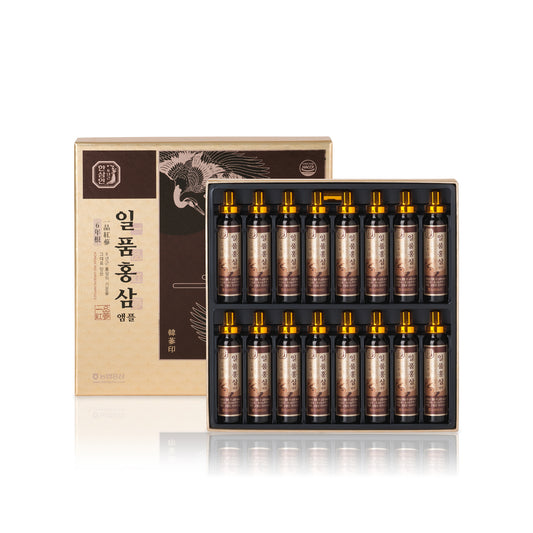 Premium Korean Red Ginseng Extract Ampoule (20ml* 16 ampoules)