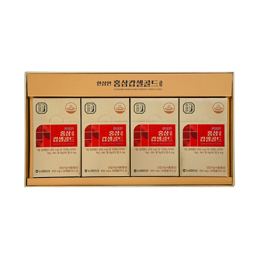 Korean Red Ginseng Capsule Gold 650mg*120 caps