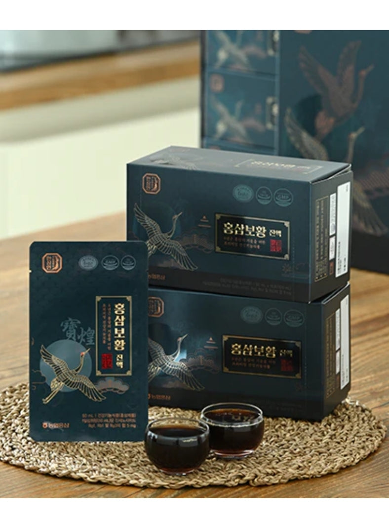 Red Ginseng Tonic BOHWANG 50ml x 60pouches) 60days Serving