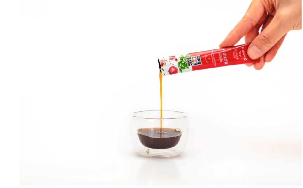 Pomegranate with Korean Red Ginseng 10ml x 30 stick pouches / 30 days serving