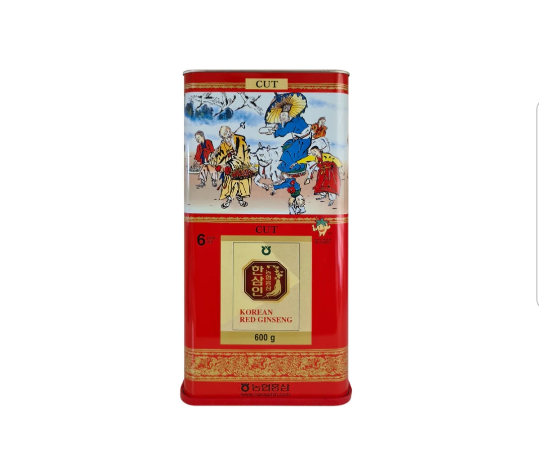 Korean Red Ginseng Root/ Cut Grade 600g