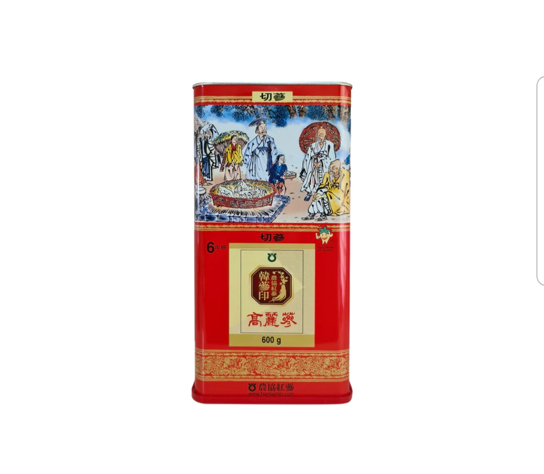 Korean Red Ginseng Root/ Cut Grade 600g