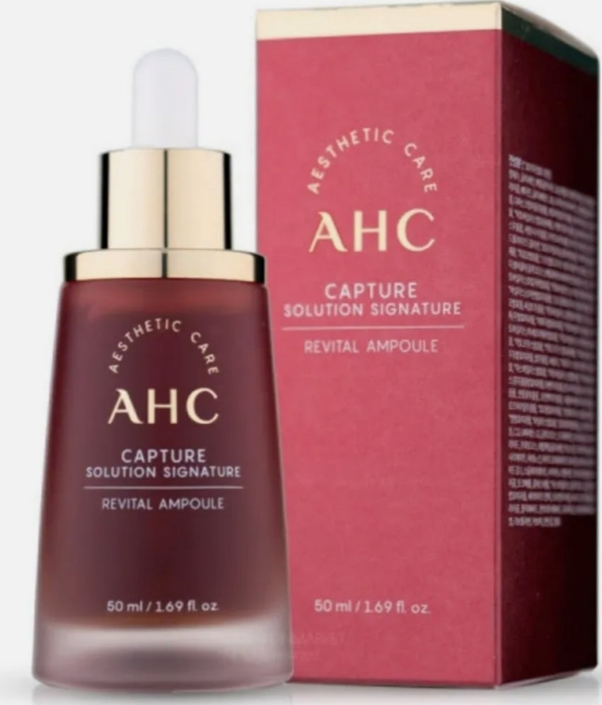 [Kbeauty] AHC CAPTURE SOLUTION SIGNATURE REVITAL AMPOULE Homart Korea