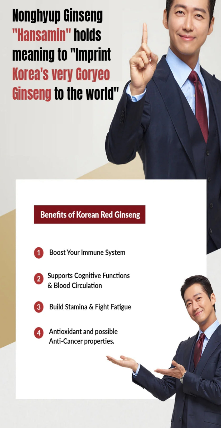 Korean Red Ginseng Root / Good Grade 20ji 150g