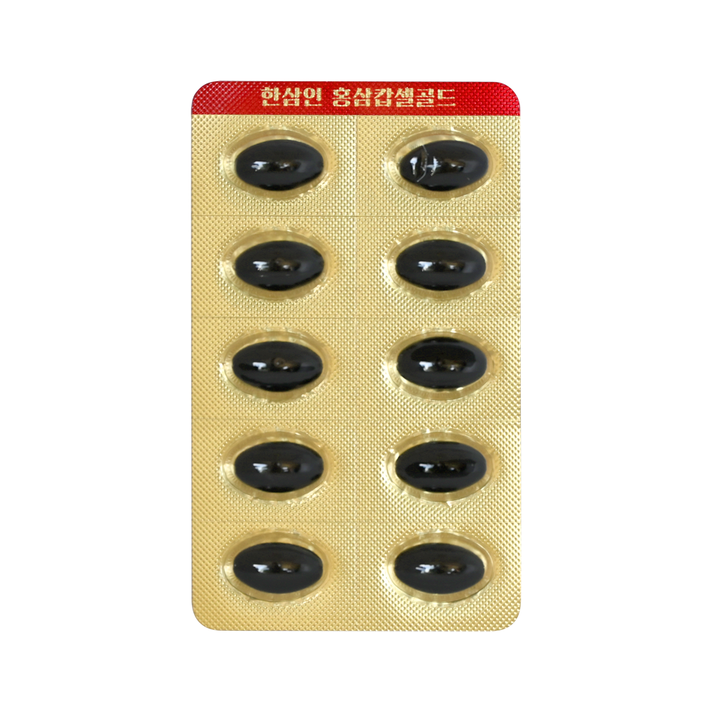 Korean Red Ginseng Capsule Gold 650mg*120 caps