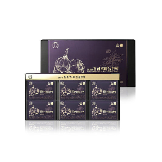 Korean Red Ginseng Black Garlic Tonic  60mL x 30 pouches / 30 Days Serving