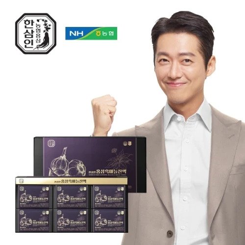 Korean Red Ginseng Black Garlic Tonic  60mL x 30 pouches / 30 Days Serving