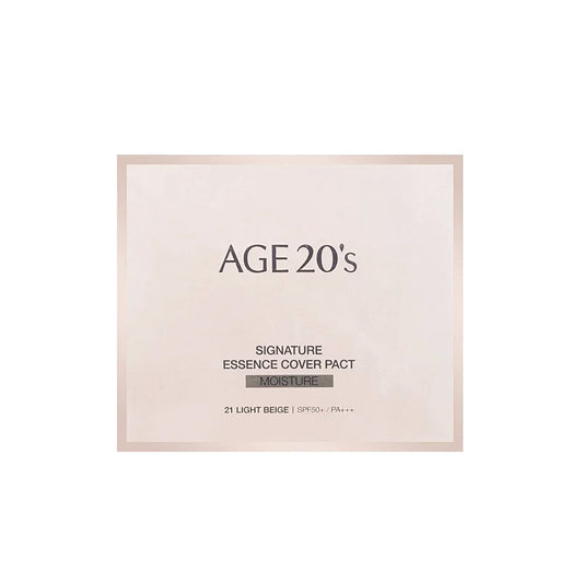 AGE 20’s signature essence cover pact moisture with Refill (SPF50+/PA+++) NO.21/23