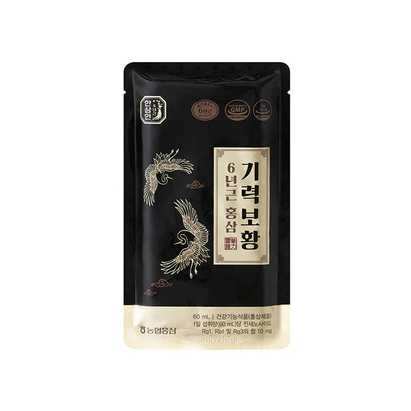 Korean Red Ginseng Energetic Tonic BOHWANG (60ml x 30pouches) 30days Serving