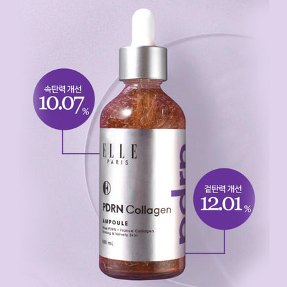 [K-beauty] ELLE PARIS PDRN Collagen Melting Thread Elasticity Ampoule 100ml