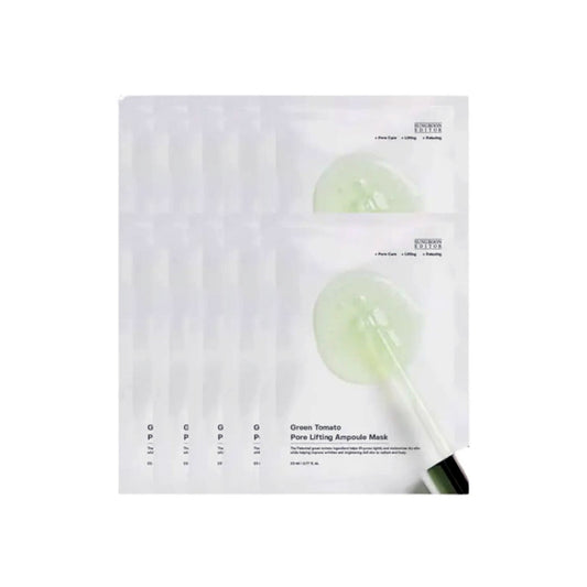 [K-beauty] SUNGBOON EDITOR Green Pore Lifting Ampoule Mask (10 sheets)