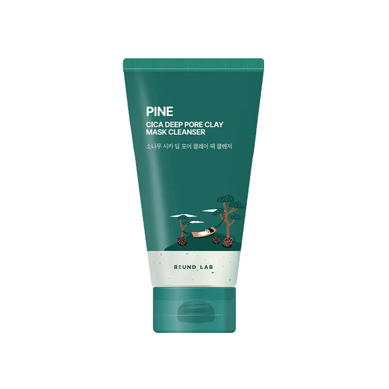 [K-beauty] Round LAB PINE CICA DEEP PORE CLAY MASK Cleanser 150ml