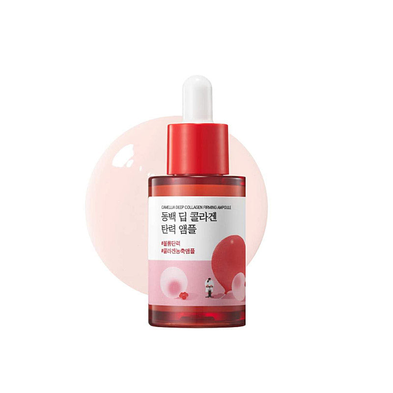 [K-beauty] Round LAB Camellia DEEP COLLAGEN FIRMING AMPOULE