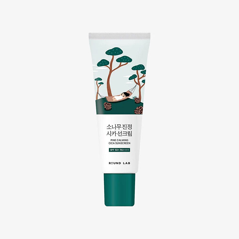 [K-beauty] Round LAB PINE CALMING CICA Sunscreen 40ml (SPF 50+/ PA++++)
