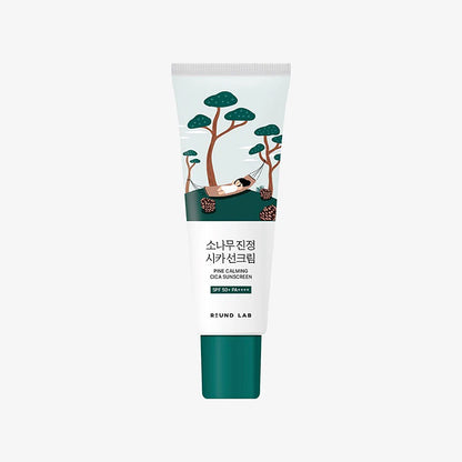 [K-beauty] Round LAB PINE CALMING CICA Sunscreen 40ml (SPF 50+/ PA++++)