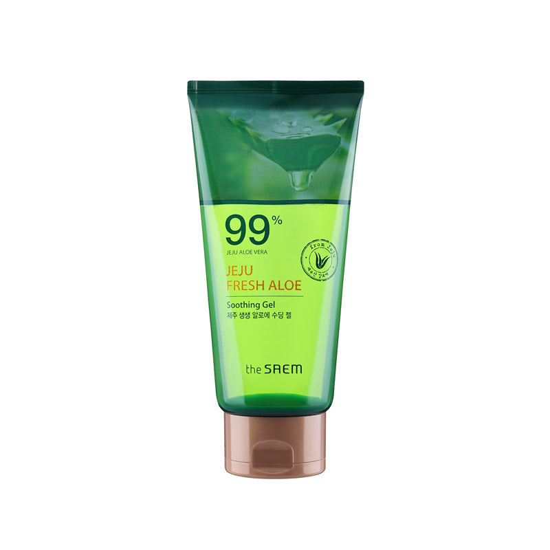 [K-beauty] The-SAEM Jeju Fresh Aloe Soothing Gel 99% Tube Type 300ml
