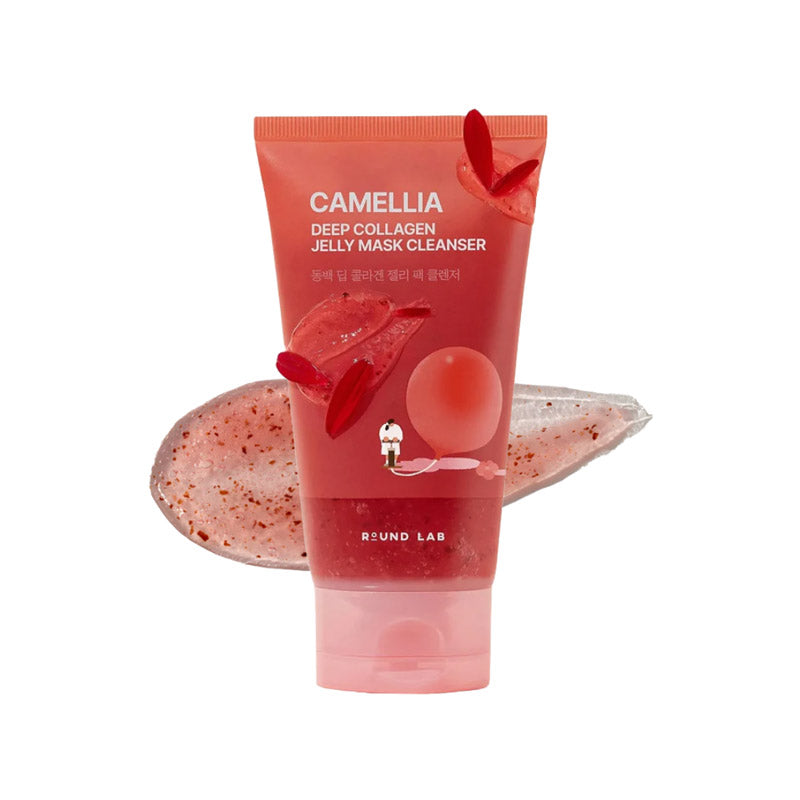 [K-beauty] Round LAB Camellia  DEEP COLLAGEN JELLY Mask CLEANSER 150ml