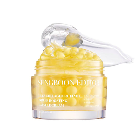 [K-beauty] SUNGBOON EDITOR Deep Collagen Power Boosting CAPSULE CREAM 50ml (**FLASH OFFER)