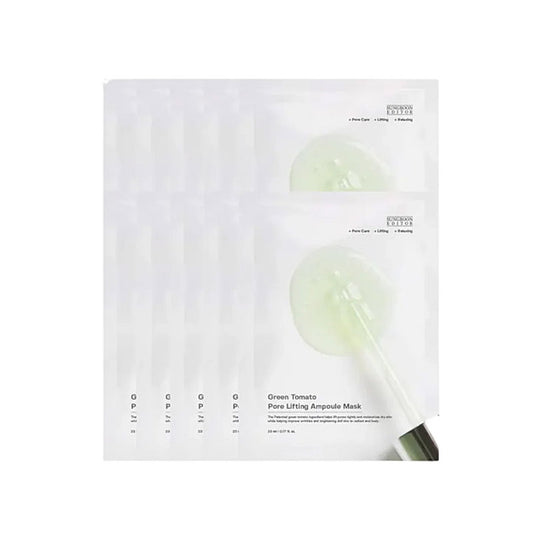 [K-beauty] SUNGBOON EDITOR GREEN TOMATO PORE LIFTING AMPOULE MASK 10 Sheets