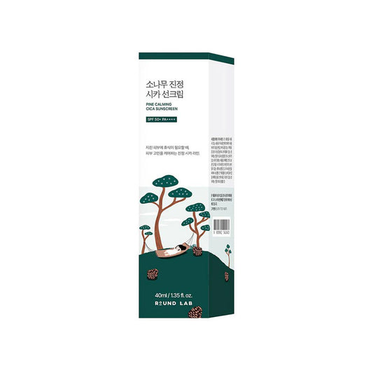 [K-beauty] Round LAB PINE CALMING CICA Sunscreen 40ml (SPF 50+/ PA++++)