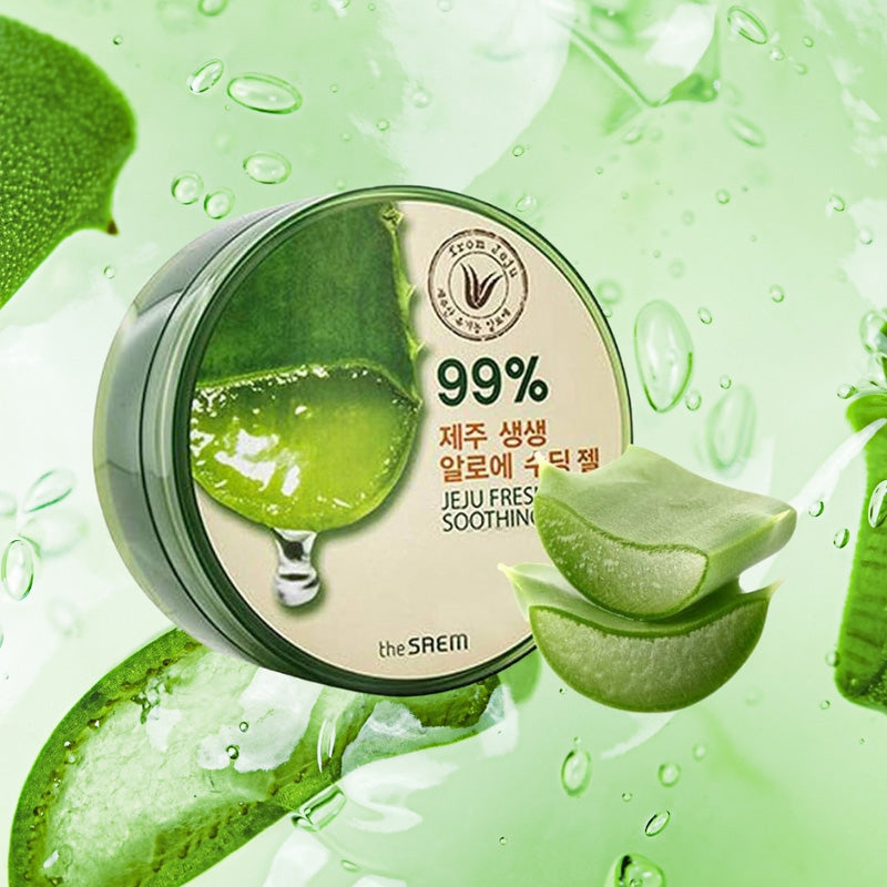 [K-beauty] the SAEM 99% JEJU FRESH ALOE SOOTHING GEL