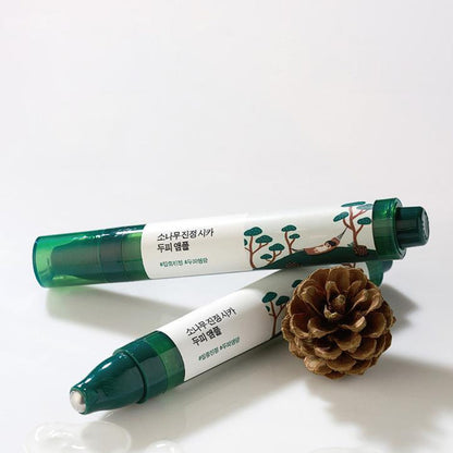 [K-beauty] Round LAB PINE CALMING CICA SCALP Ampoule 15ml