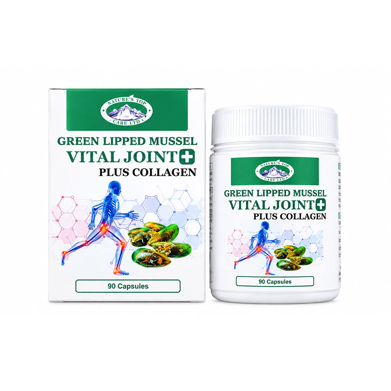[Nature's Top] Green lipped mussel VITAL JOINT +Collagen, Chondroitin & Vitamin D (90 capsules)