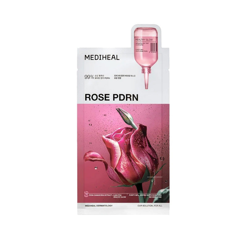 [K-beauty] Medheal Rose PDRN Essential Mask_Revitalizing (10sheets)