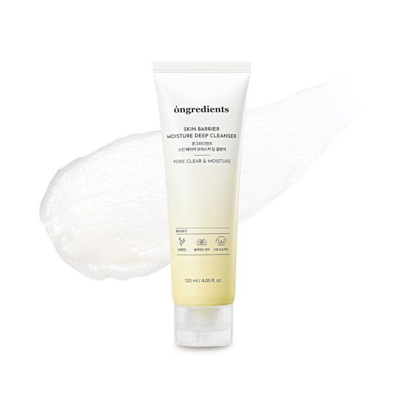 [K-beauty] ONGREDIENTS SKIN BARRIER MOISTURE DEEP CLEANSER 120ml