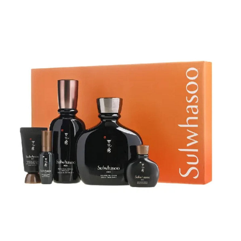 [K-beauty] Sulwhasoo Men Recharging Serum Set (for Daily Routine 5 items)