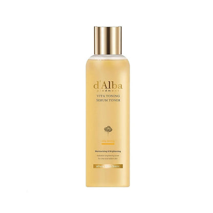 [K-beauty] d'Alba Piedmont VITA TONING Serum TONER 180ml