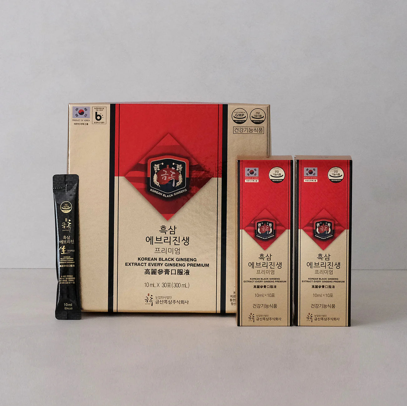 Korean Black Ginseng Extract Stick Premium / 30days serving