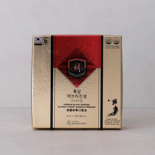Korean Black Ginseng Extract Stick Premium / 30days serving