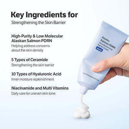 [K-beauty] SUNGBOON EDITOR Alaska Salmon PDRN Ultra Moisturizing Barrier Cream (sbedt) 50ml
