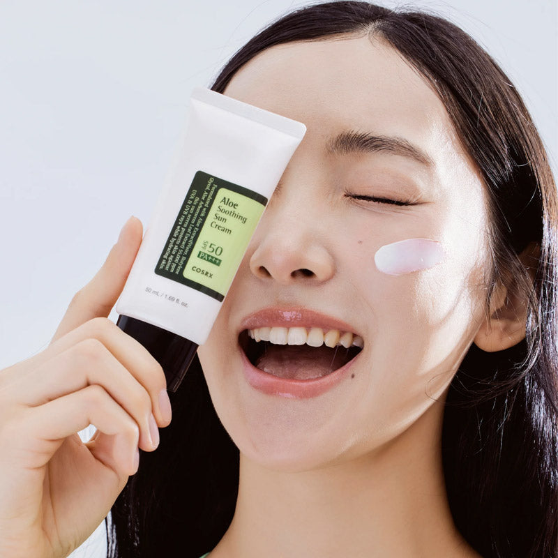 [K-beauty] COSRX Aloe Soothing Sun Cream 50ml (SPF50+/ PA+++)