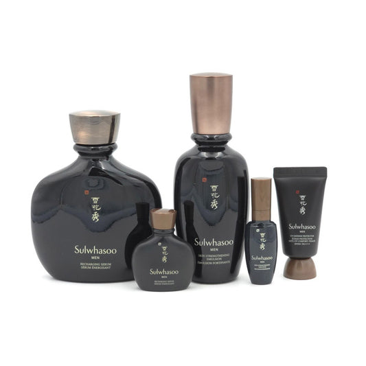 [K-beauty] Sulwhasoo Men Recharging Serum Set (for Daily Routine 5 items)
