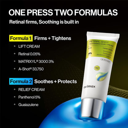 [K-beauty] Celimax RETINOL SHOT Tightening DUAL Cream 50ml
