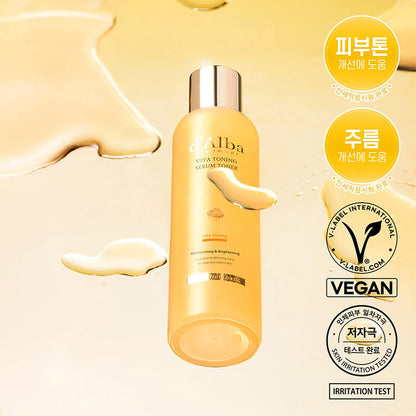 [K-beauty] d'Alba Piedmont VITA TONING Serum TONER 180ml