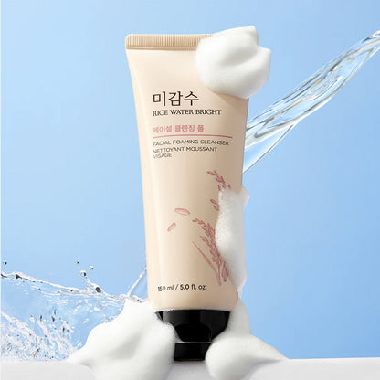 [K-beauty] THE FACE SHOP Rice Bran Facial Foaming Cleanser 150ml