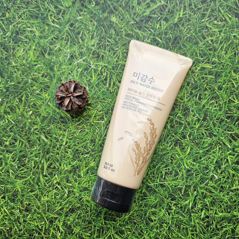 [K-beauty] THE FACE SHOP Rice Bran Facial Foaming Cleanser 150ml
