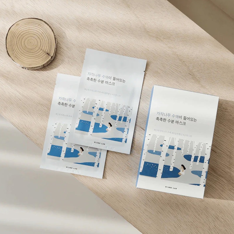 [K-beauty] Round LAB Birch Juice Moisturizing MASK SHEET (10 Sheets)