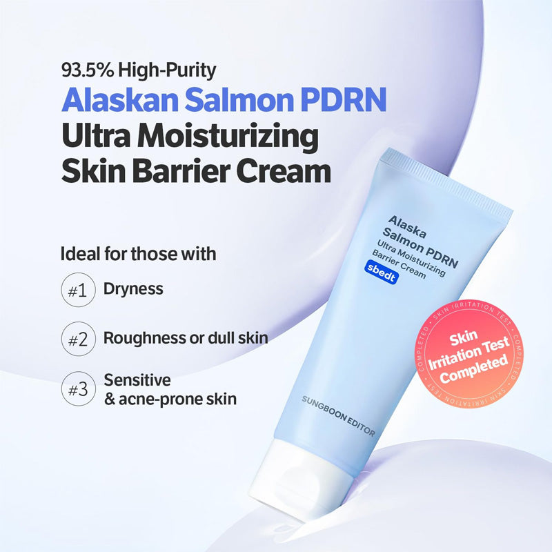 [K-beauty] SUNGBOON EDITOR Alaska Salmon PDRN Ultra Moisturizing Barrier Cream (sbedt) 50ml
