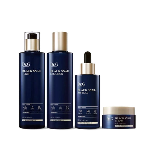 [K-beauty] Dr. G BLACK SNAIL PRESTIGE SET