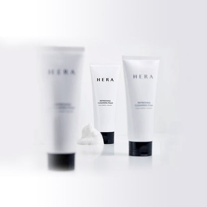 [K-beauty] HERA Refreshing Cleansing Foam mini 50g/ 3-AHA COMPLEX + MELASOLV