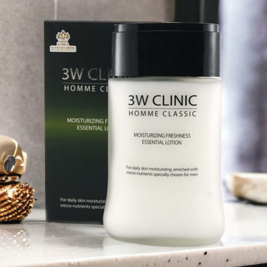 [K-beauty] 3W CLINIC HOMME CLASSIC Moisturizing Freshness Essential LOTION