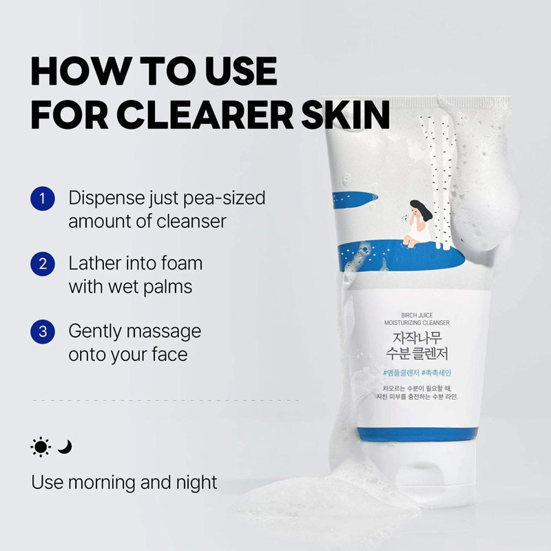 [K-beauty] Round LAB Birch Juice Moisturizing CLEANSER 150ml