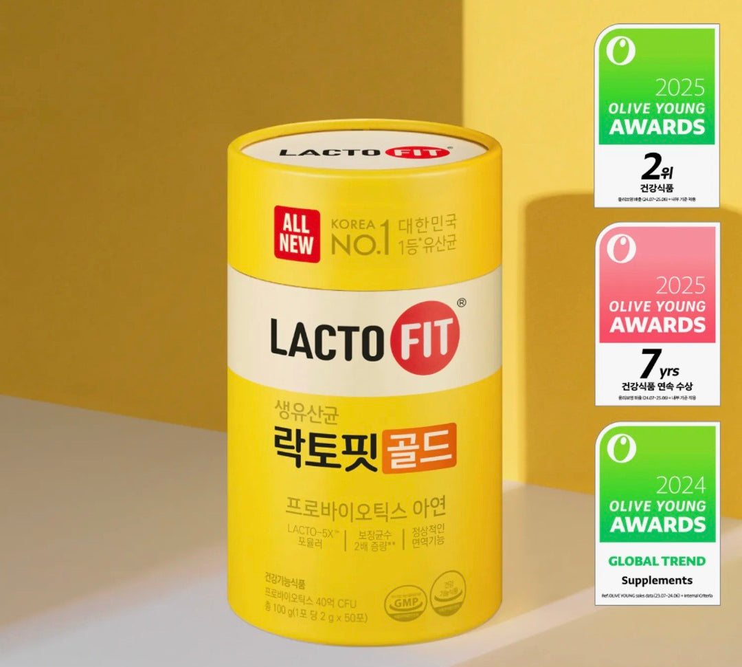 [ChongKunDang] Lacto-FIT Probiotics GOLD 50 sticks (50- days supply)