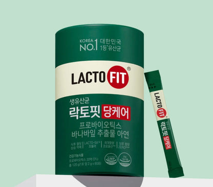 [ChongKunDang] Lacto-FIT Probiotics SUGAR CARE 60 sticks (2-months supply)