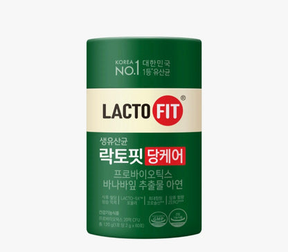 [ChongKunDang] Lacto-FIT Probiotics SUGAR CARE 60 sticks (2-months supply)